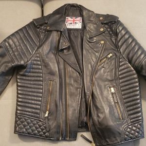 Mens leather jacket